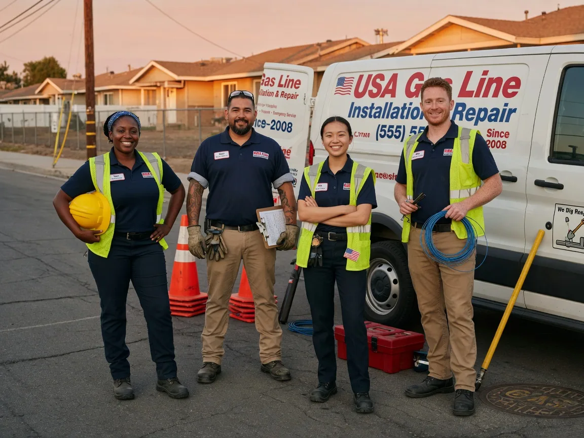 Gas Line Installation company in Estillfork, AL